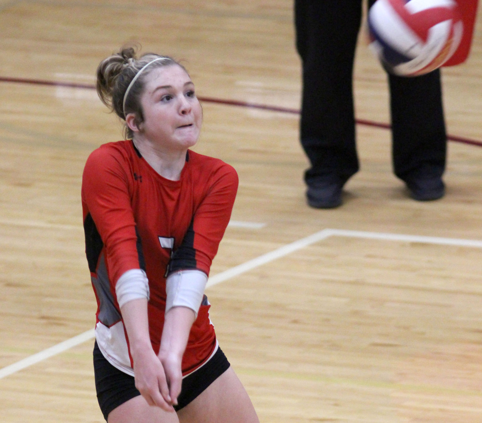 Chi-Hi volleyball at Menomonie 9-23-21